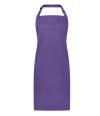 BR500 Brand Lab Adjustable Bib Apron Purple colour image